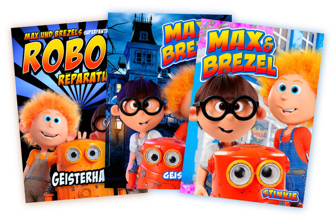 Max und Brezel Comics für Kinder